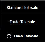Place Telesale button for trade and retail