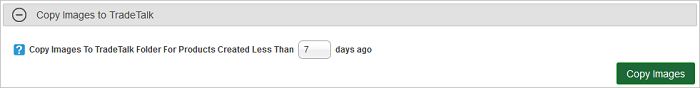 Copy Images to TradeTalk setting
