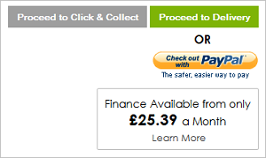 Finance Option displayed on Basket page