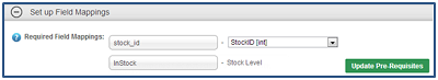 Required Field Mappings