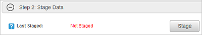 Stage the data