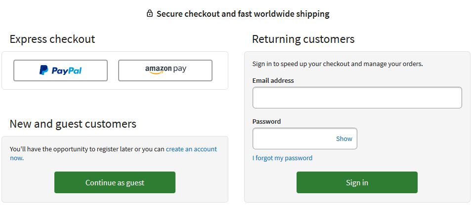Amazon Pay Button In Checkout