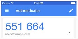 iOS Two Factor Authentication