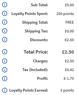 IRP Points Based Loyalty Scheme