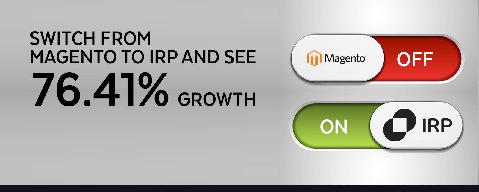 Switch from Magento to the IRP