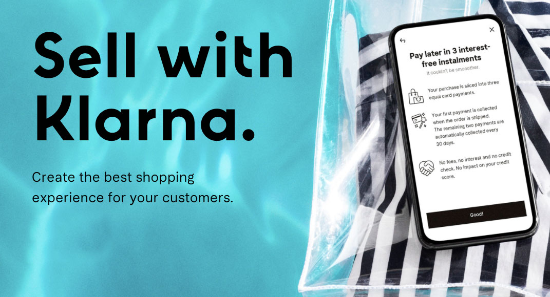 Sell Klarna Banner